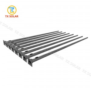 5-12m Black Pole for Street Light