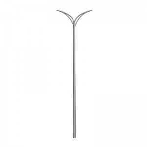 Double Arm Hot-Dip Galvanized Highway Light Pole