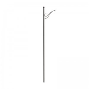 Outdoor Hot Dip Galvanized Driveway Light Pole