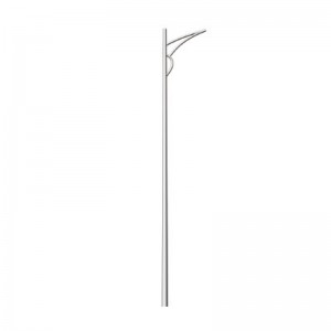 Hot-DIP Outdoor Single Arm LED Street Light Pole