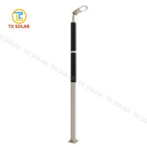 High Quality Factory Price Hexagonal Solar Pole Light