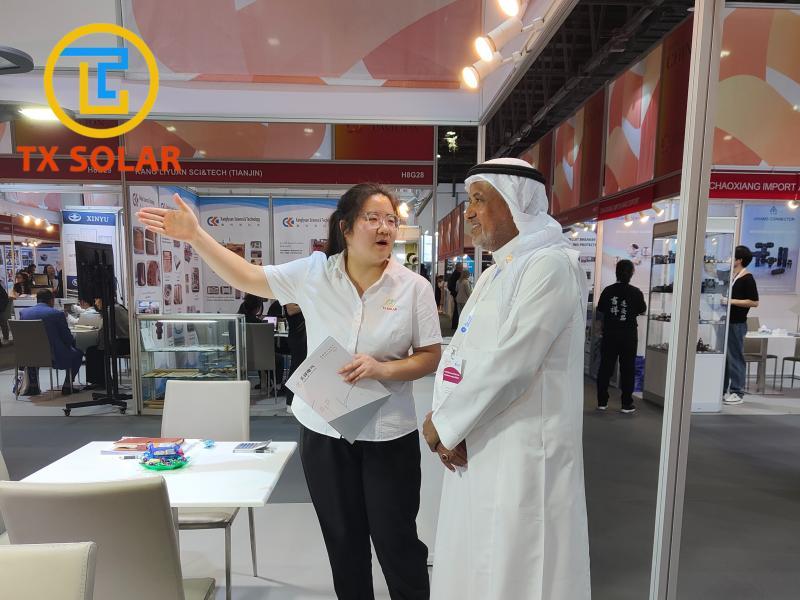 Solar Pole Light Appears at Middle East Energy 2025