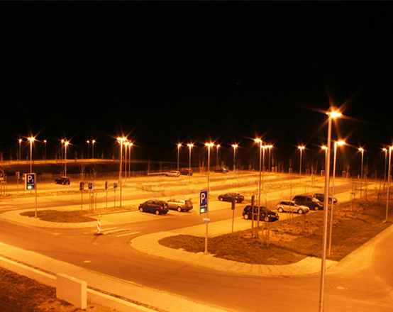 Parking lot lighting