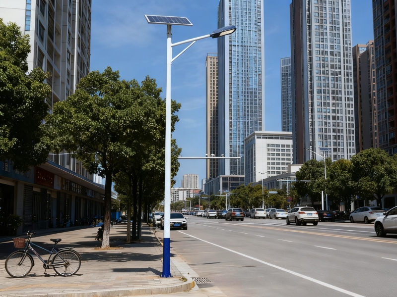 Solar street light VS Conventional 220V AC street light