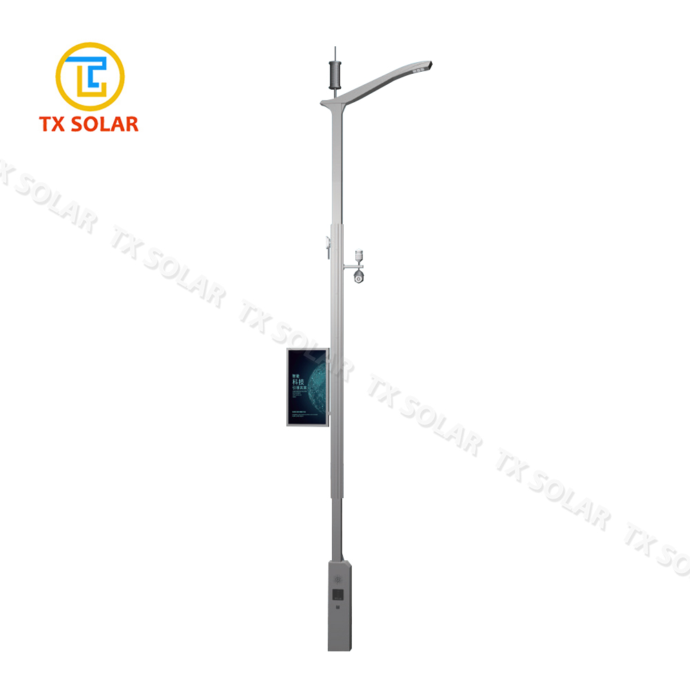 Single Arm Smart City Pole