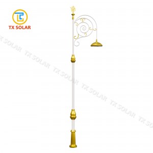 Smart Dimming Carved Design Decorative Garden Light