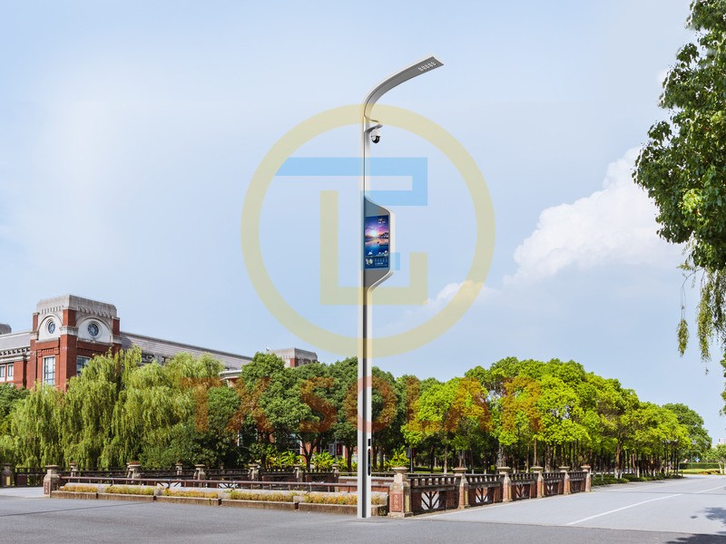 What is the function of smart pole?