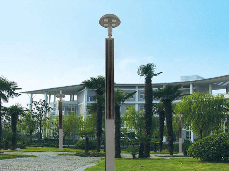 Where is the solar garden lamp applicable?