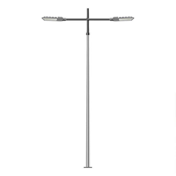 Cross Arm LED Street Light Pole For Highway Lighting