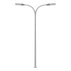 Double Arm 30ft Aluminum Light Pole