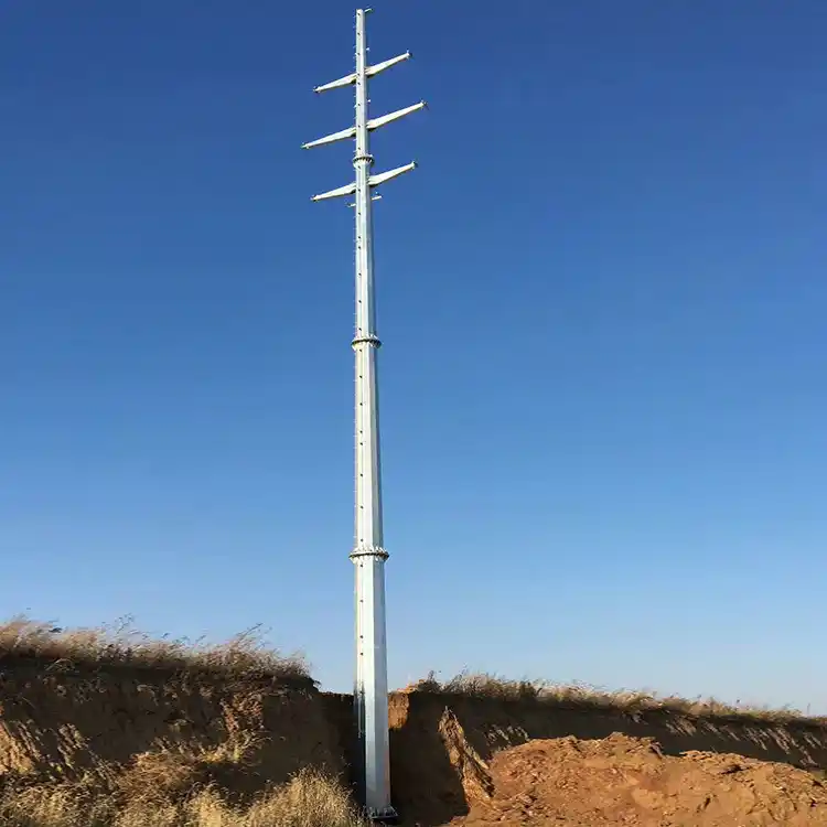 Galvanized Steel Electric Pole