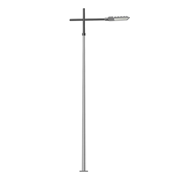 Single Arm Galvanized LED Light Pole