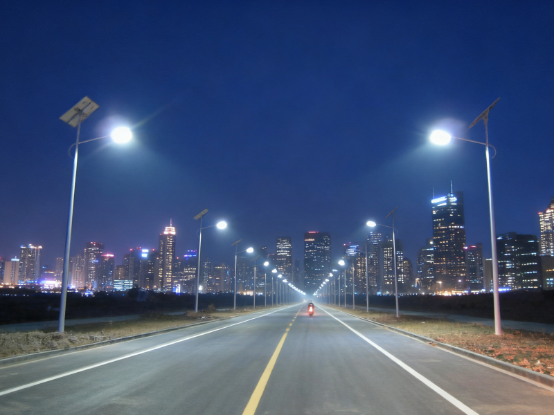 Development potential of solar LED street lights