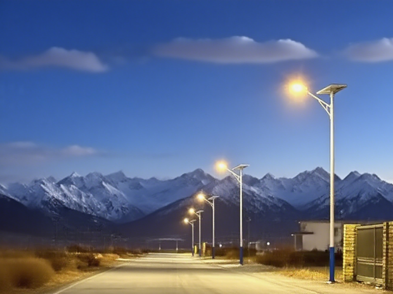 Is it suitable to install solar street lights here?